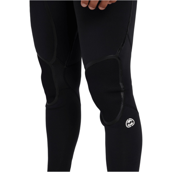 2026 Billabong Mens Absolute Ultra 4/3mm Chest Zip Wetsuit ABYW100283 - Storm Black